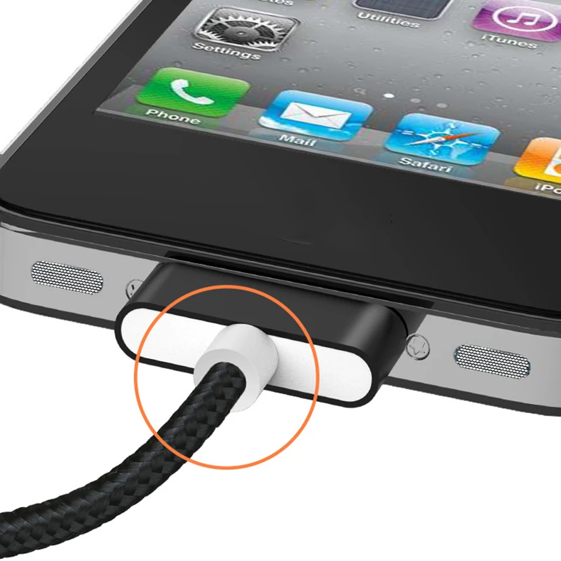 

USB Cable Fast Charging for iPhone 4 4s 3GS 3G iPad 1 2 3 iPod Nano touch 30 Pin Original Charger Adapter Data Sync Cord