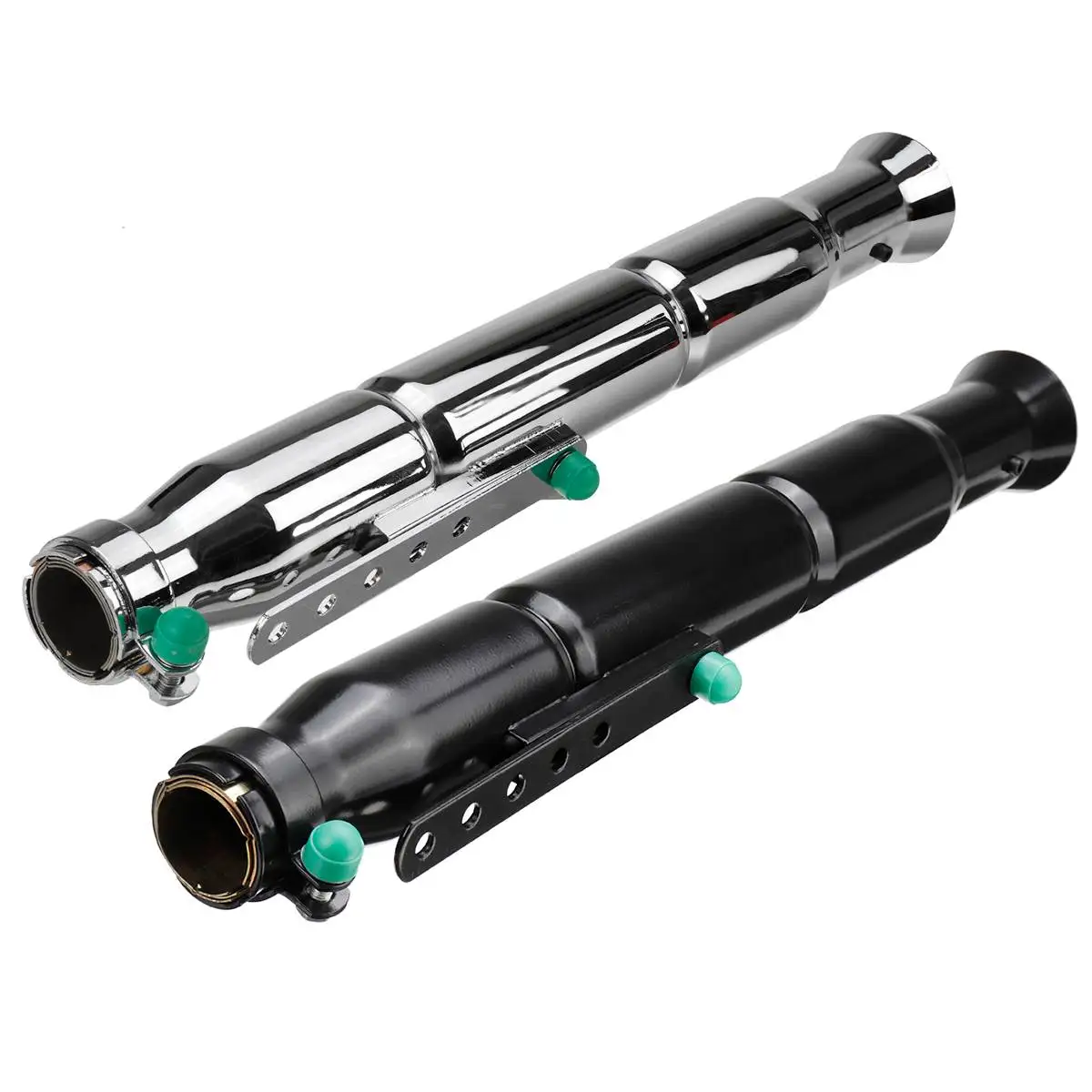 Мотоциклетная выхлопная труба Cafe Racer глушитель наконечник система универсальная