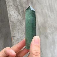 green fluorite wand point natural srones quartz crystals healing gemstones deocration