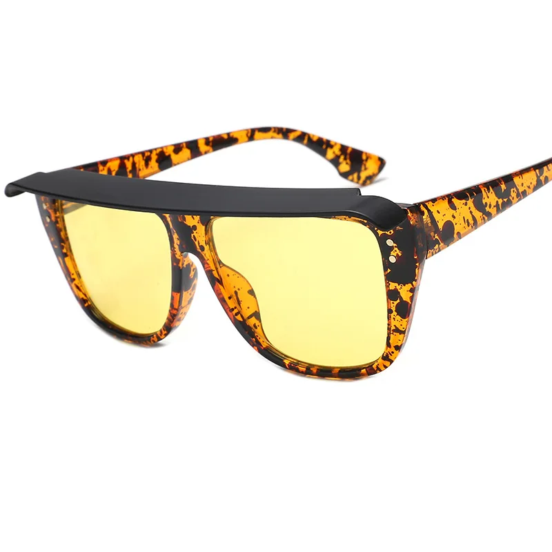 

2021 Square Flip Sunglasses Men Women Brand Designer Black Style Sun Glasses Ladies Fashion Shopping Shades Female Retro Oculos