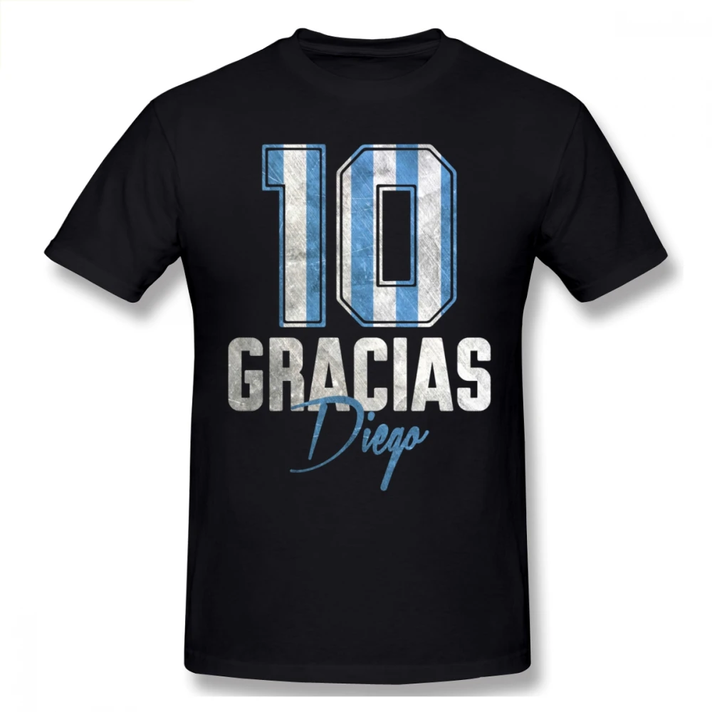 

Gracias Diego Goodbye Maradona T Shirt Oversized Cotton Short Sleeve T Shirt Homme