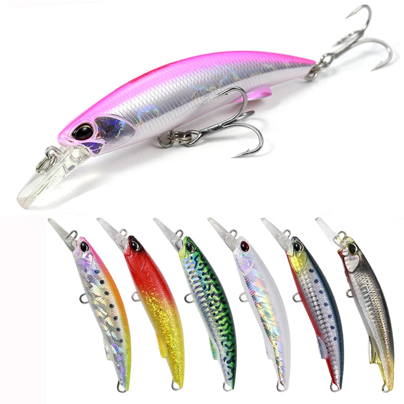 92 мм 40 г джиг воблер типа Минноу грубой Trail тяжелый Вес приманки для ловли рыбы