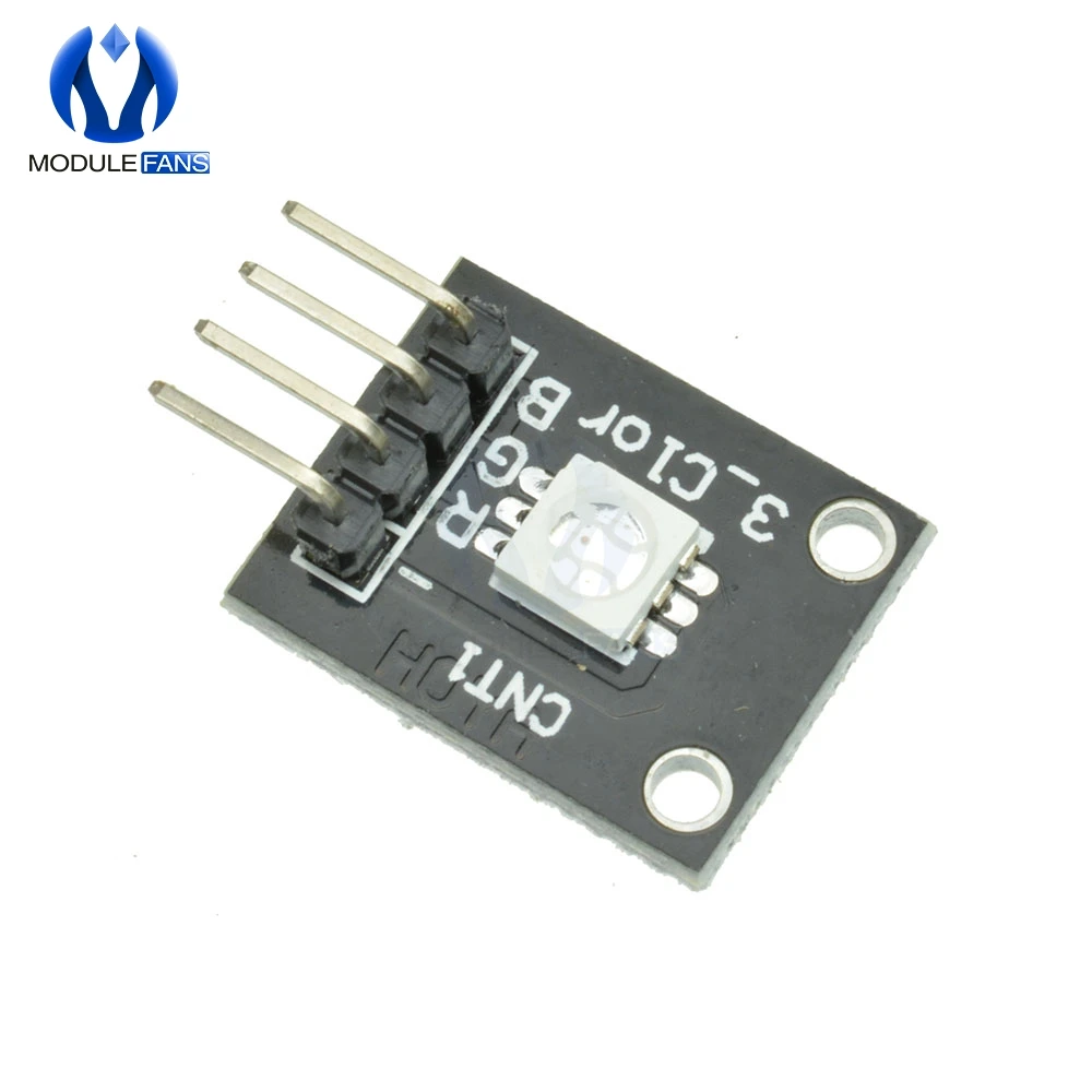 5 шт. KY-009 5050 ШИМ RGB SMD СВЕТОДИОДНЫЙ модуль 3 цвета светильник для Arduino MCU Raspberry CF Diy электронный модуль Diy комплект печатной платы
