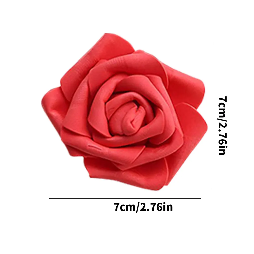 

20 PCS Fake Flowers Artificial Flowers Rose Bouquet Latex Foam Wedding Bridesmaid DIY Flower Wedding Decoration indoor