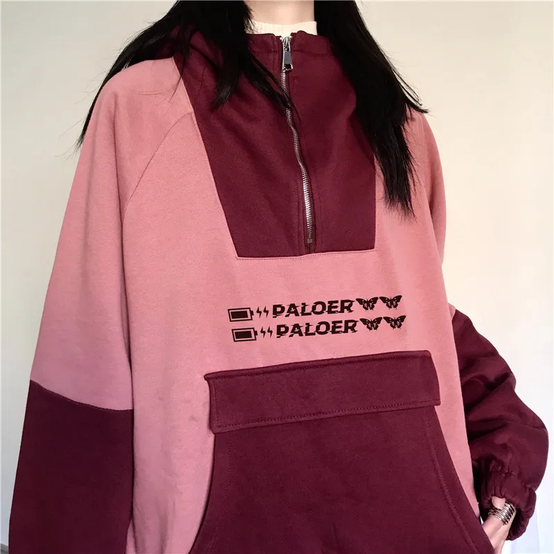 Женские толстовки с капюшоном свитшоты оверсайз буквенным принтом пуловеры Harakuju