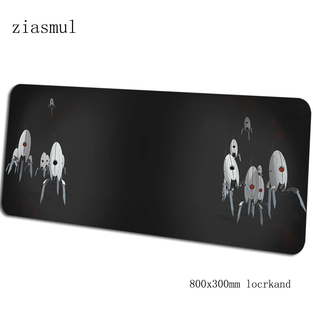 Portal 2 padmouse 80x30 см игровой коврик для мыши красивый большой коврик для мыши геймерский компьютерный стол властный коврик notbook mousemat pc - Цвет: pattern 11