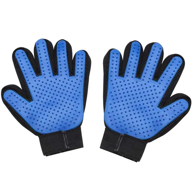 

Environmentally Friendly Silicone Gloves Fashion Rubber Pet Bath Brush Pet Massage Pet Grooming Gloves Dog Cat Pet Products