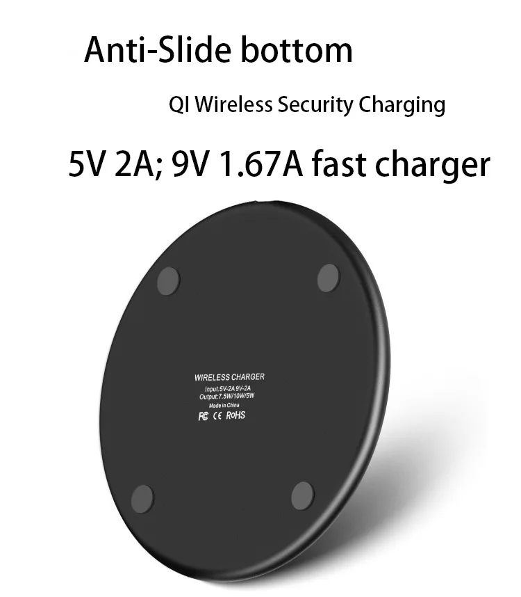 

Factory Wholesale Mobile Phone Wireless Charger for Huawei Samsung Wireless Charger Apple Wireless Charger Customization