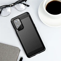 for oneplus 9 case rubber bumper soft silicone carbon fiber cover for oneplus 9 one plus 9 19 pro phone case for oneplus 9 case