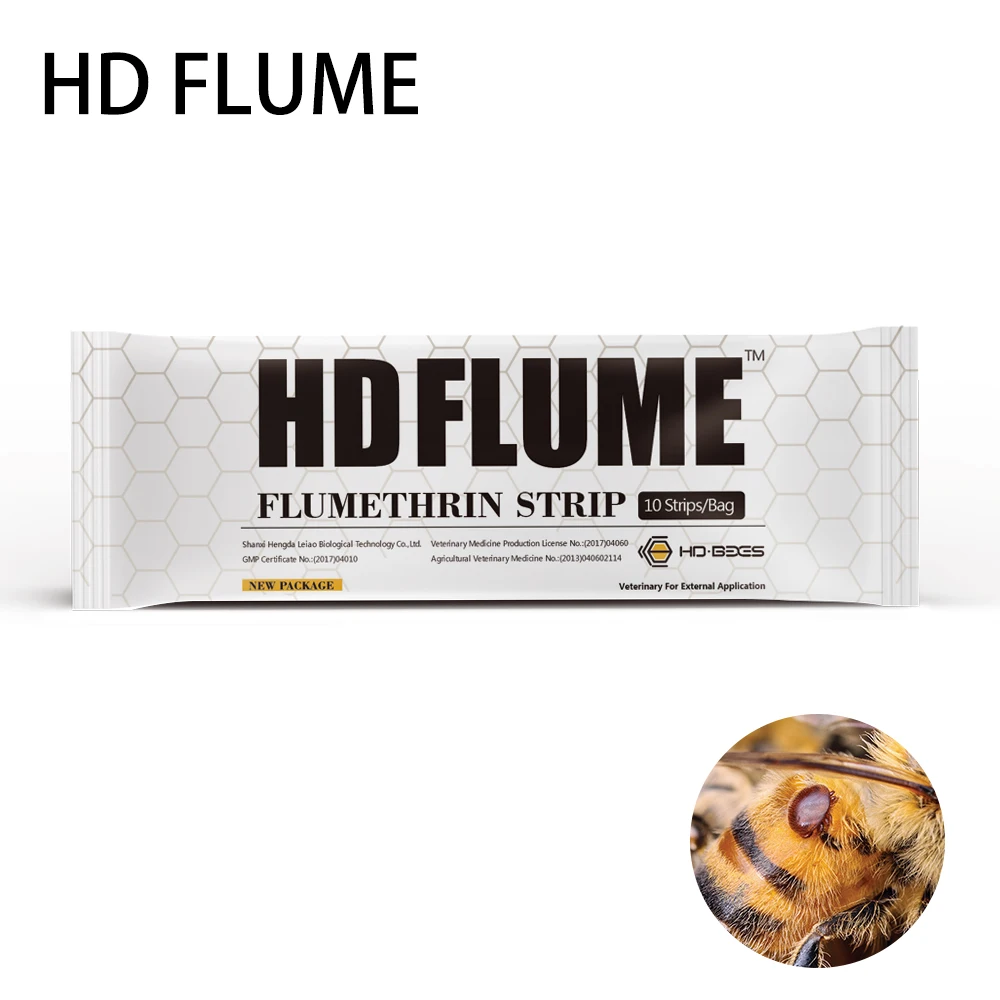 Медицина для пчел Manlink флюметрин полоска мгновенная пчела Varroa Mite убийца и борьба