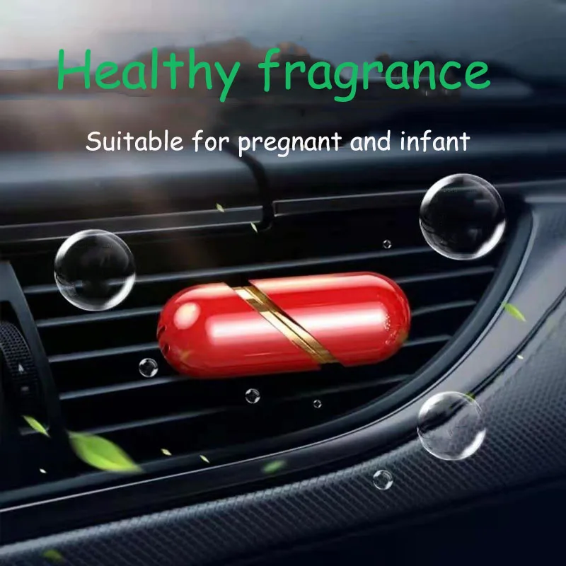 

Loving Heart Car Air Freshener Perfume Fragrance for Auto Car Air Vent Freshener Air Conditioner Clip Diffuser Solid Perfume