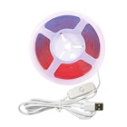 Светодиодная лента COB, 5 В, питание от USB, с переключателем включениявыключения, линейный светильник высокой плотности, 5 в постоянного тока, 320 светодиодовм, гибкая светильник вая лента для самостоятельного светодиодного декора