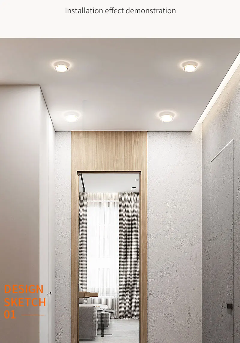 Цилиндр светодиодный светильник с лампой 3 Вт 5 7 украшением в виде кристаллов