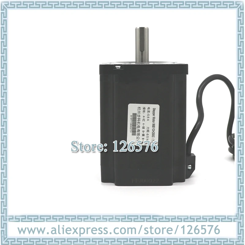 Nema34 86BYGH250C 8.5N.m 5.6A L 118MM шаговый двигатель с ЧПУ 12 7 мм/14 мм диаметр вала|Шаговый