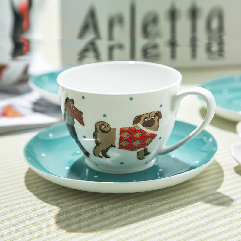 Горячая продажа фарфоровые керамические чайные чашки в английском стиле с