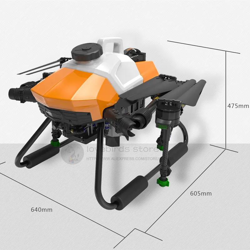 EFT G06 6 кг сельскохозяйственный Дрон летная платформа Складная Водонепроницаемая