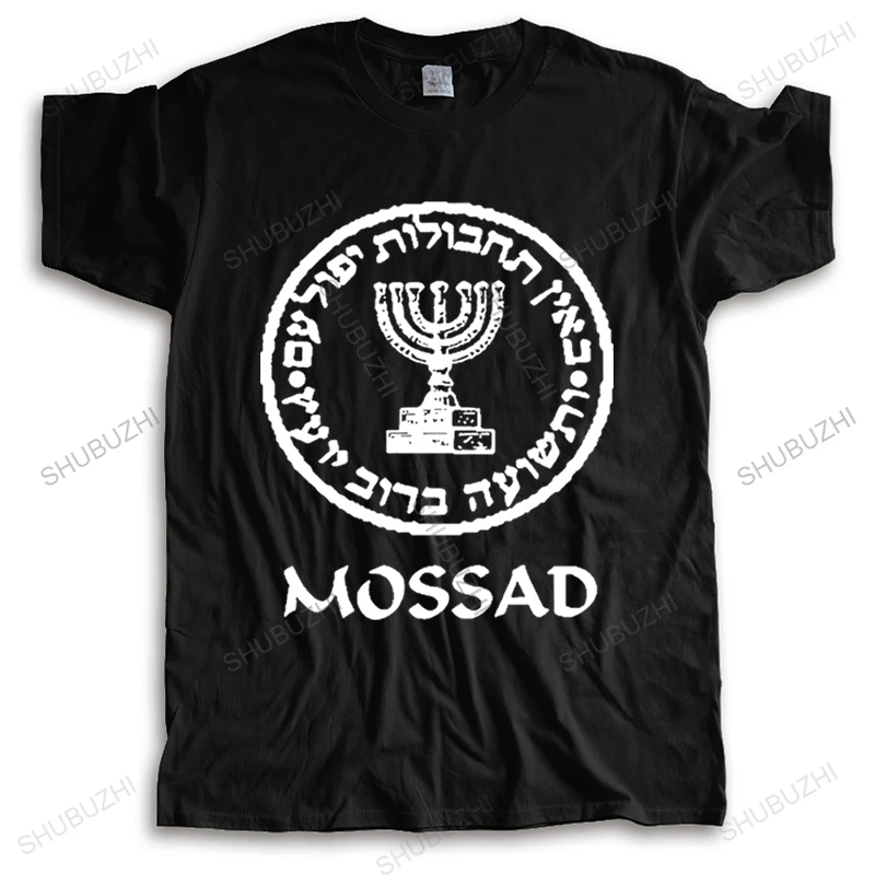 Летняя футболка с рисунком аниме одежда хлопчатобумажная из Израиля армии MOSSAD