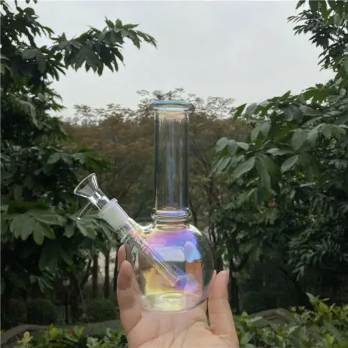 

7 inch Glass vase, oil collector. Scientific experiment equipment