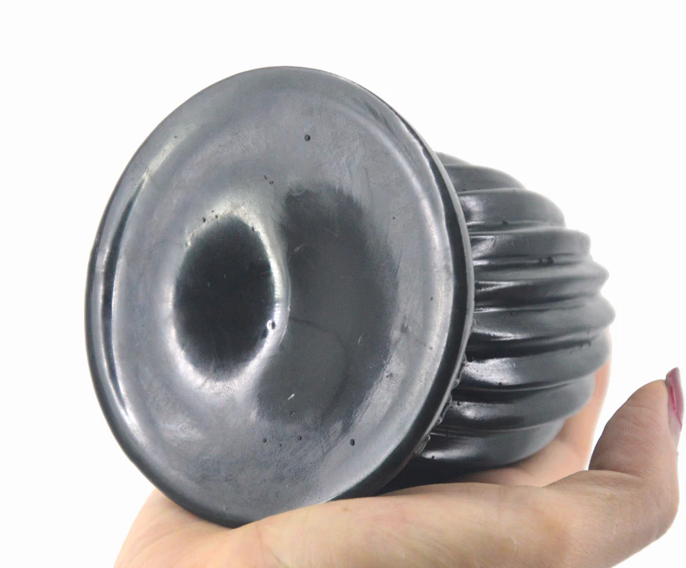 FAAK новейшая Анальная пробка с присоской ребристая поверхность анальный