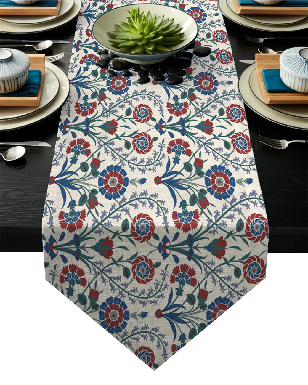 Традиционный арабский цветочный узор красивый исламский стол для свадебной