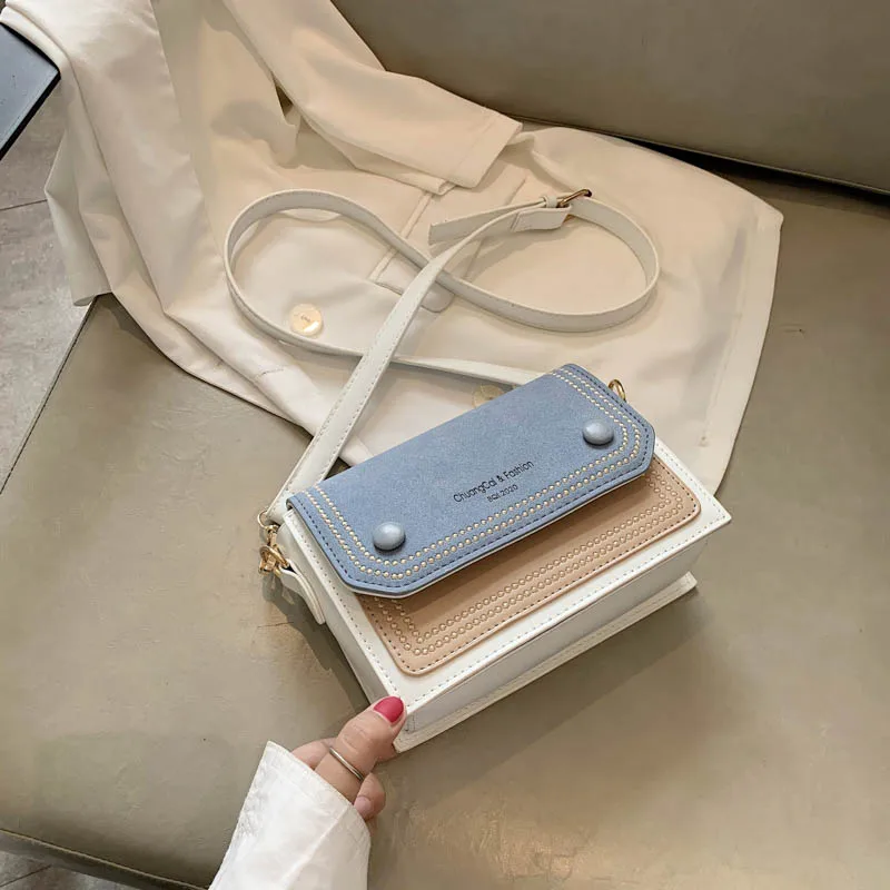 Модная сумка на плечо для женщин Повседневная маленькая сумка-мессенджер с