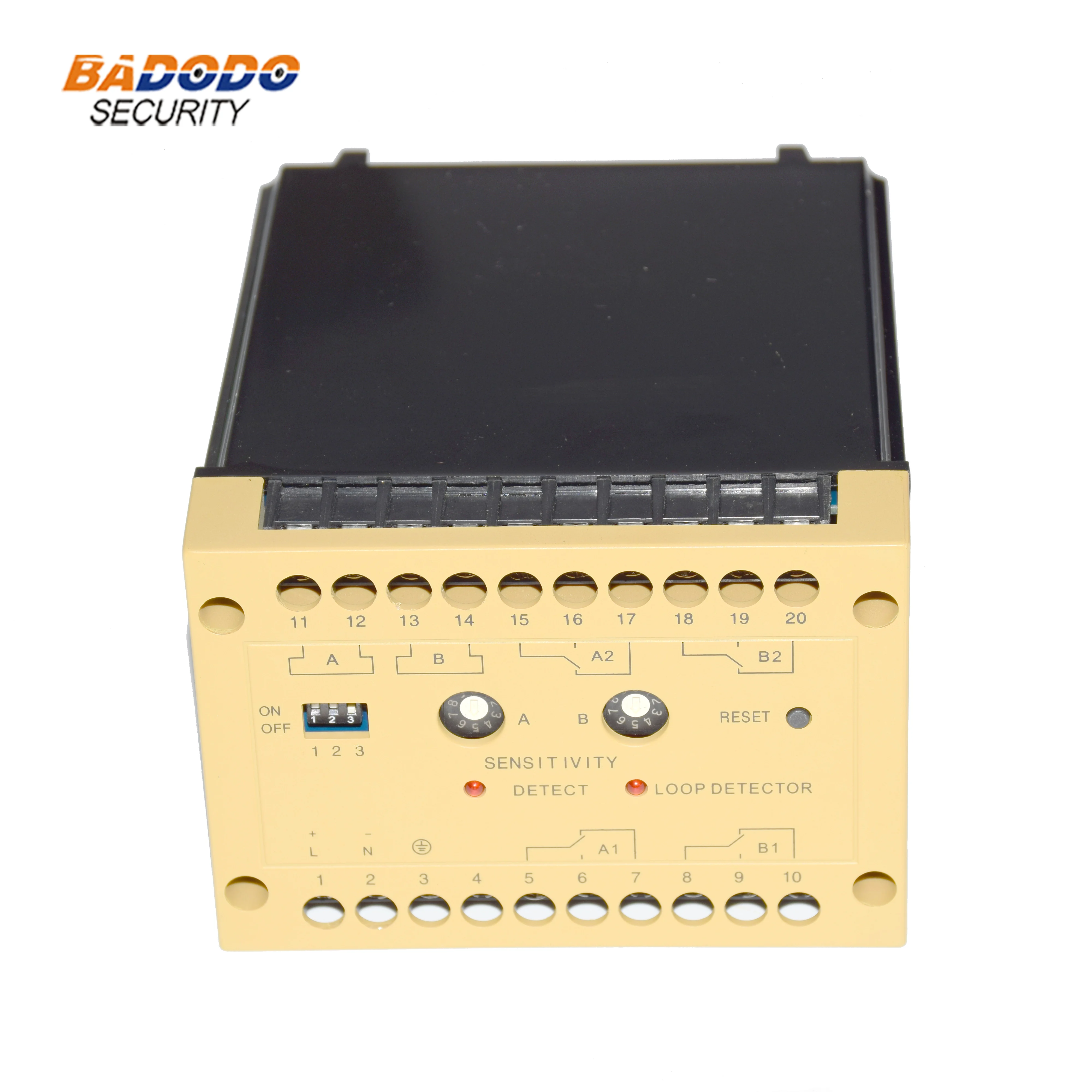 Транспортный Индуктивный 2 канала детектор петли автомобиля DLD-600 AC220V 110V для