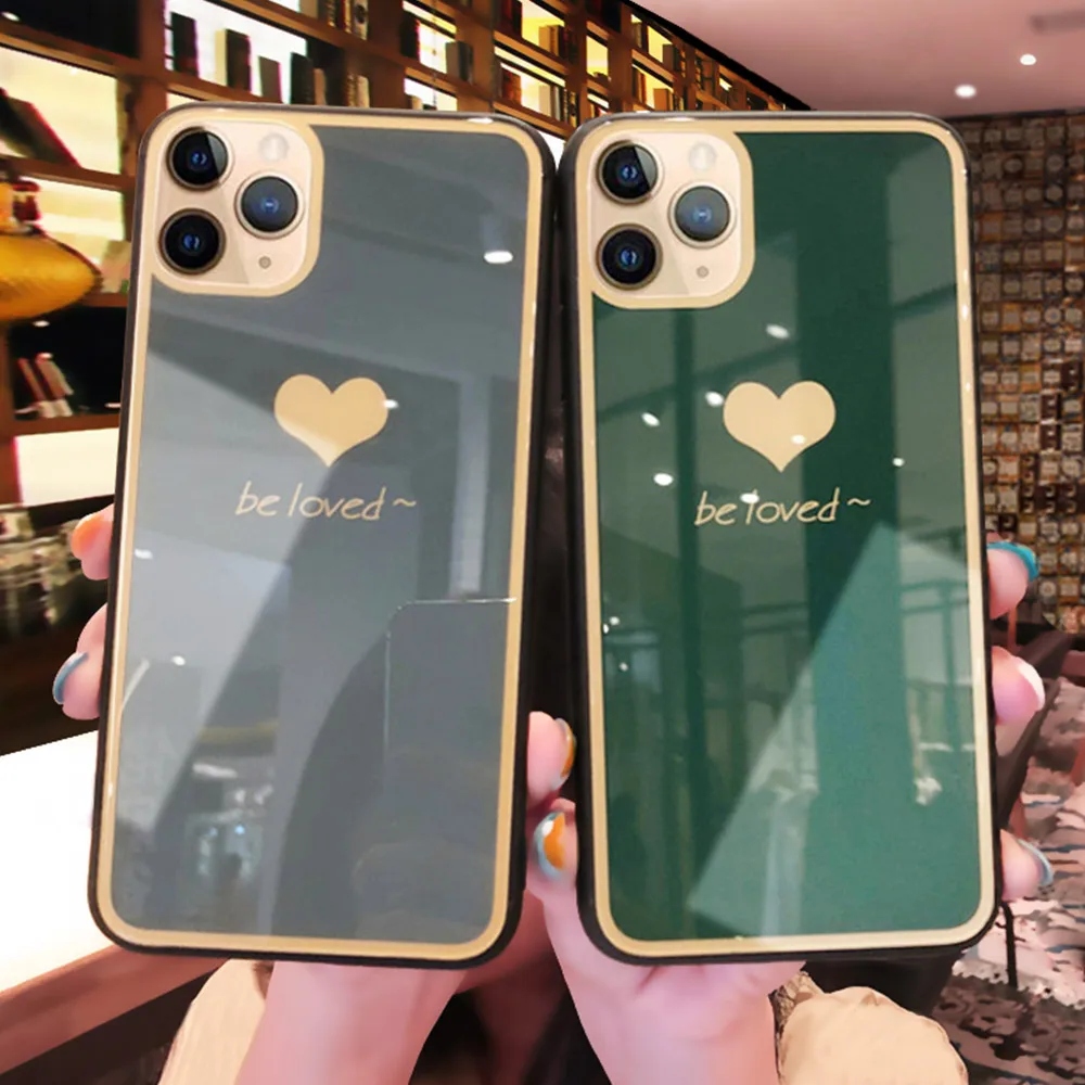 Чехол KISS чехол из закаленного стекла для iPhone XR XS MAX X 10 11 Pro Max с полным покрытием 8 7 6