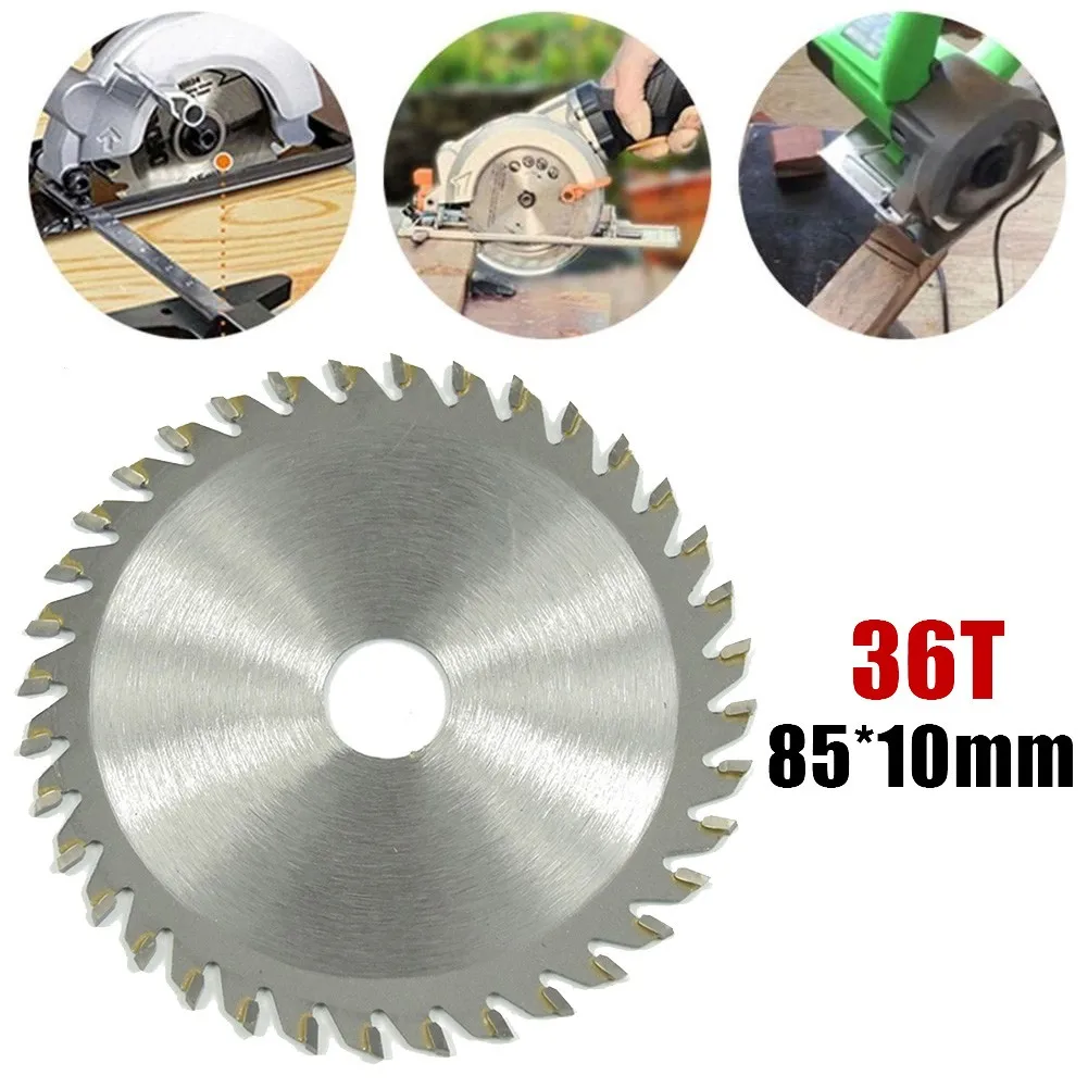

85*10mm Cutting Tool Accessories Blade Carbide Circular Disc For Wood Saw