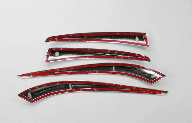 for Nissan Qashqai 2014- 2018 ABS Chrome Rear Tail Light Eyebrow Cover Trim 4pcs | Автомобили и мотоциклы