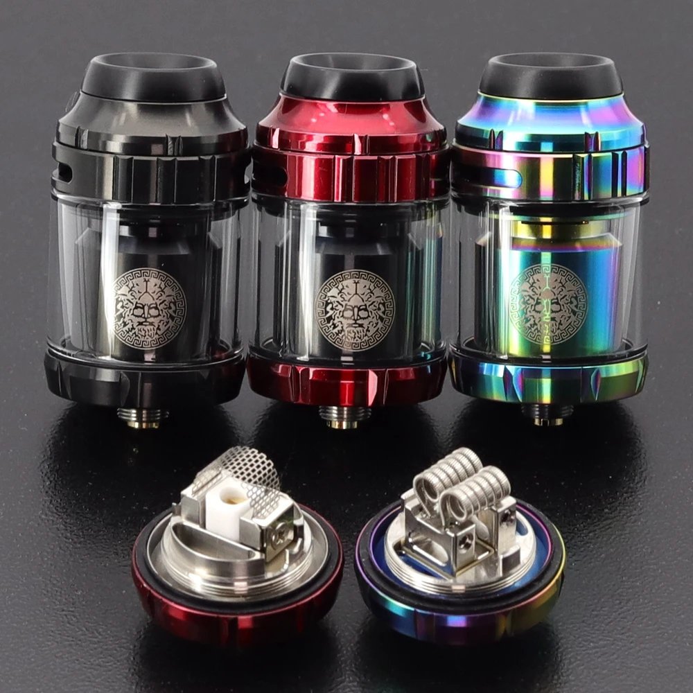 

25mm Zeus X RTA 3.5ml 4.5ml Base Zeus x mesh RTA tank Deck Electronic cigarette Mods Dual Coil Vape Tank RTA Vaper atomizer