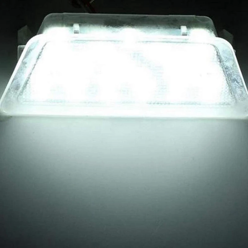 

Car White LED Rear Tail Light License Plate Lamp Reversing Uuxiliary Light for Vauxhall Opel Astra G 1998-2004