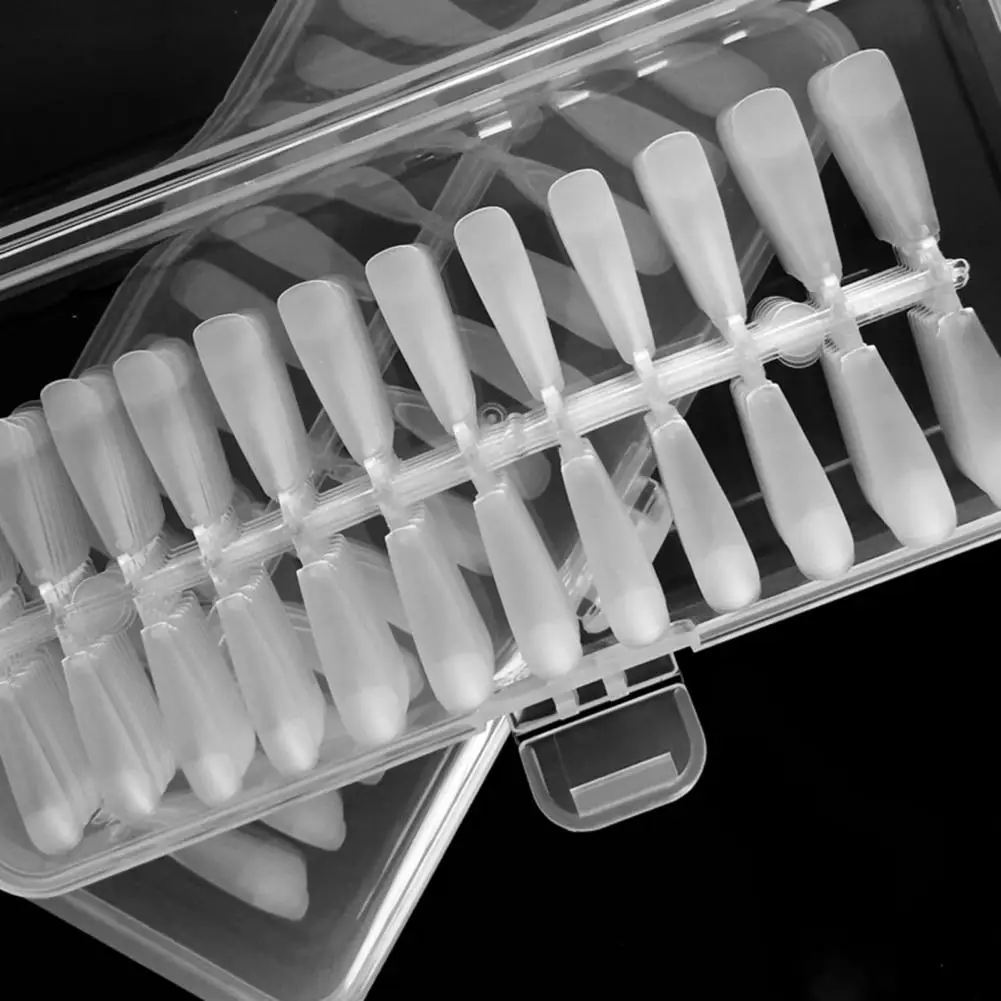 240 шт. тонких предметов для дизайна ногтей в форме лестницы миндаль с длинным