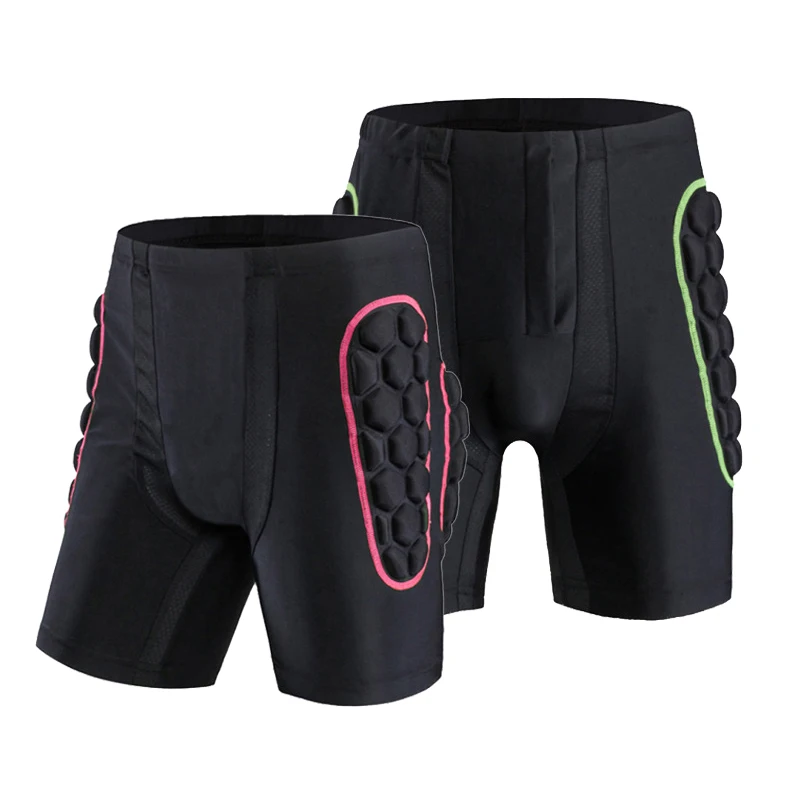 Высококачественные мужские и женские Защитные шорты для бедер ягодиц катания на