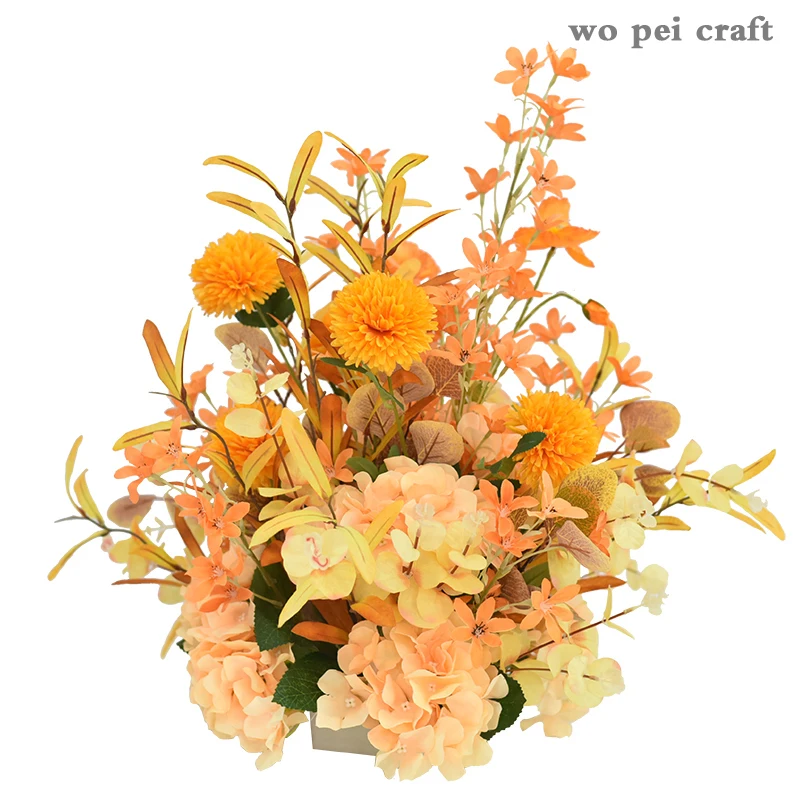 

45cm*40cm Wedding Decoration Artificial Flowers Rose Peony Adornment Simulation Plant Fake Flower Branches Party Decorations