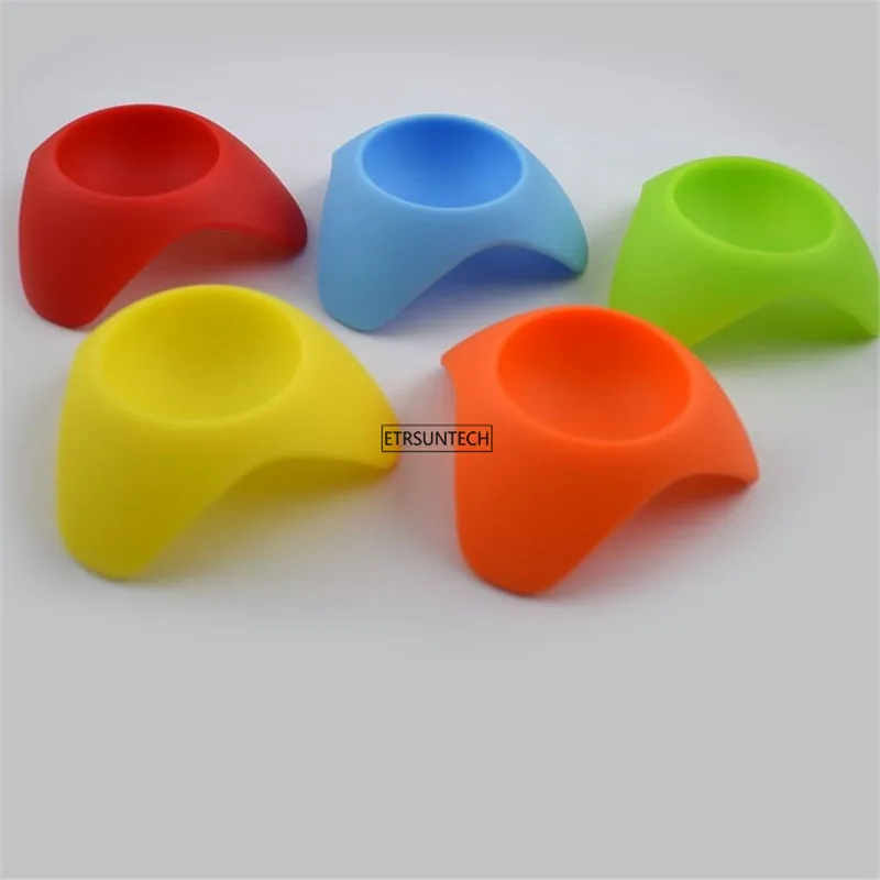 Preise 200 Stücke Silikon Eggcup Ei Halter Tasse Ei Stander Eier Halter Lebensmittel Grad Werkzeug Halter Pochieren Eggcup