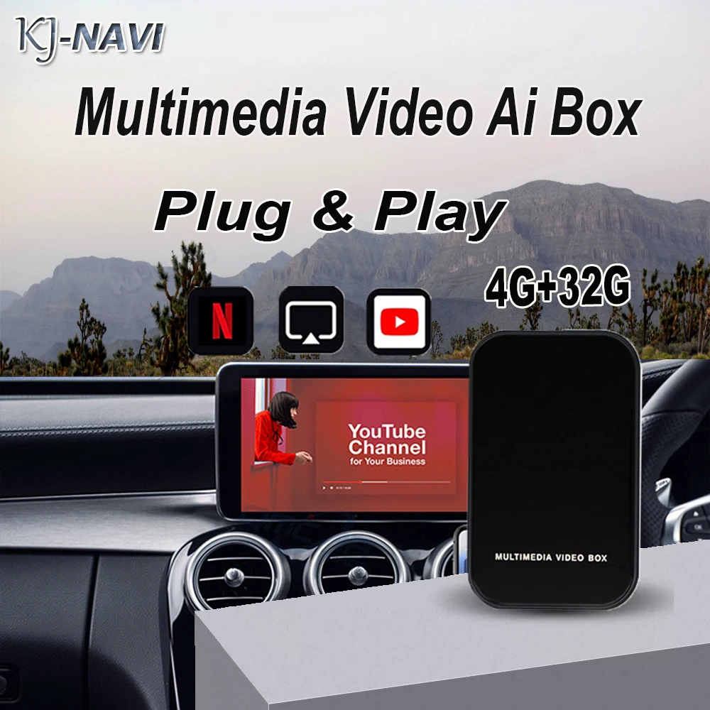 

Беспроводной системный блок Apple CarPlay Android 9,0 GPS для Porsche Audi Peugeot Mercedes Benz SKODA Cadillac Buick Volvo Volkswagen