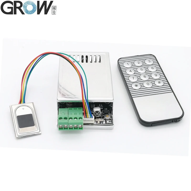 GROW K216+ R300 Распознавание отпечатков пальцев система контроля доступа+ R300 емкостный датчик отпечатков пальцев