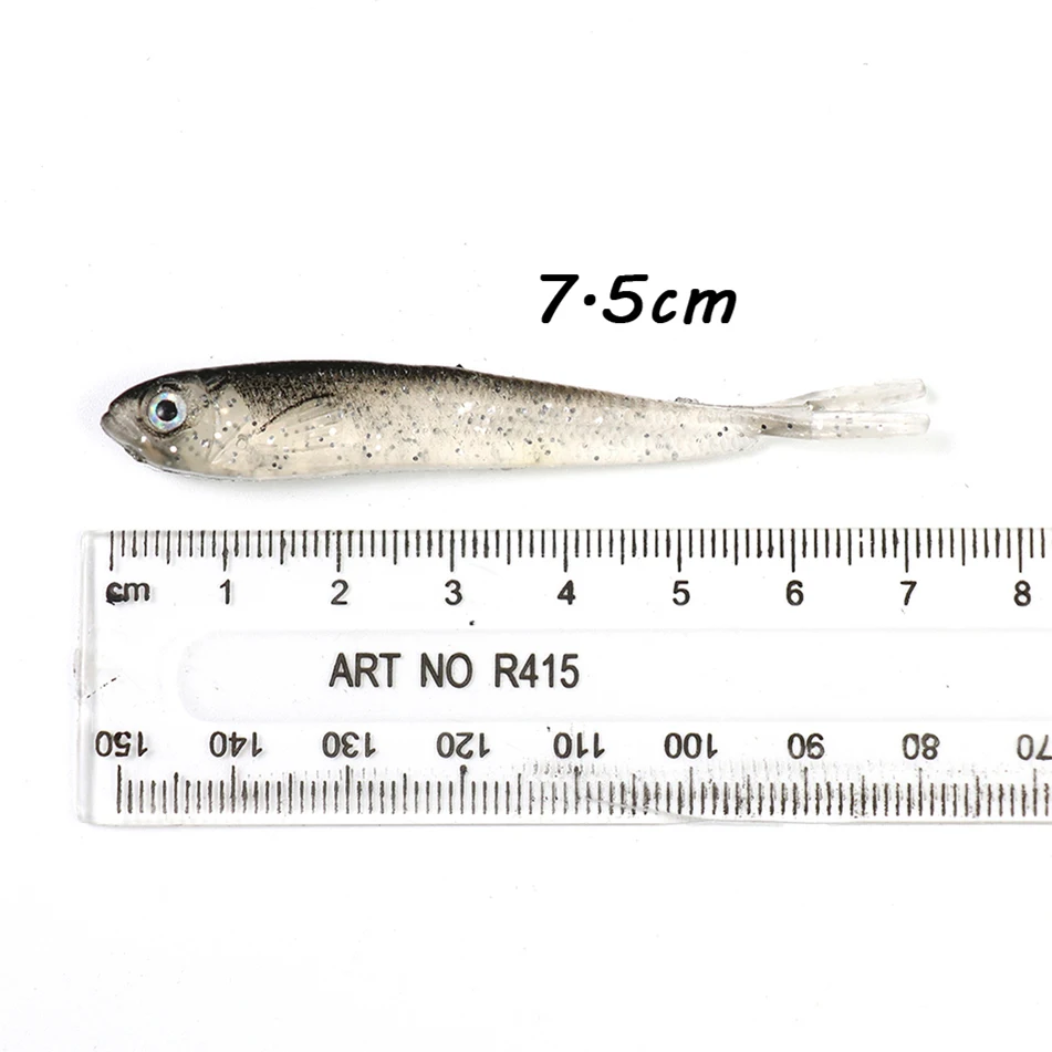 Имитация рыболовных силиконовые приманки 10 шт. 3D глаза наживка для ловли Карпов