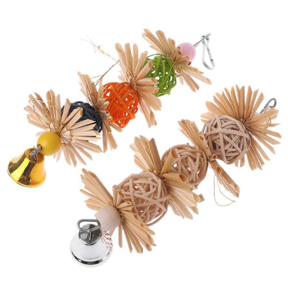 Птица игрушка попугай 1 шт. дерево полюс Животное стенд древесного сырья вилка