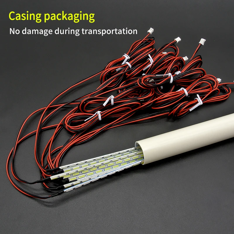 10 шт./лот 46 дюймов 7020 светодиодная алюминиевая пластина полоса подсветки кромка