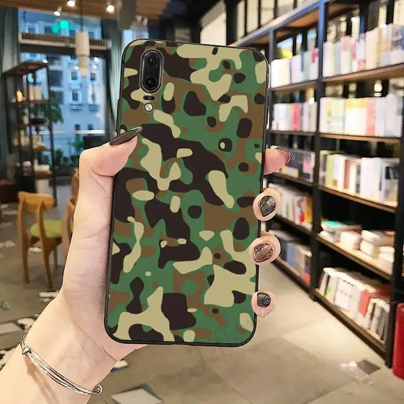 

Camo military Army Art aesthetics Phone Case For Huawei honor Mate P 10 20 30 40 Pro 10i 9 10 20 8 x Lite