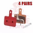 Колодки тормозные дисковые для велосипеда, металл 95%, 4 пары (8 шт.)