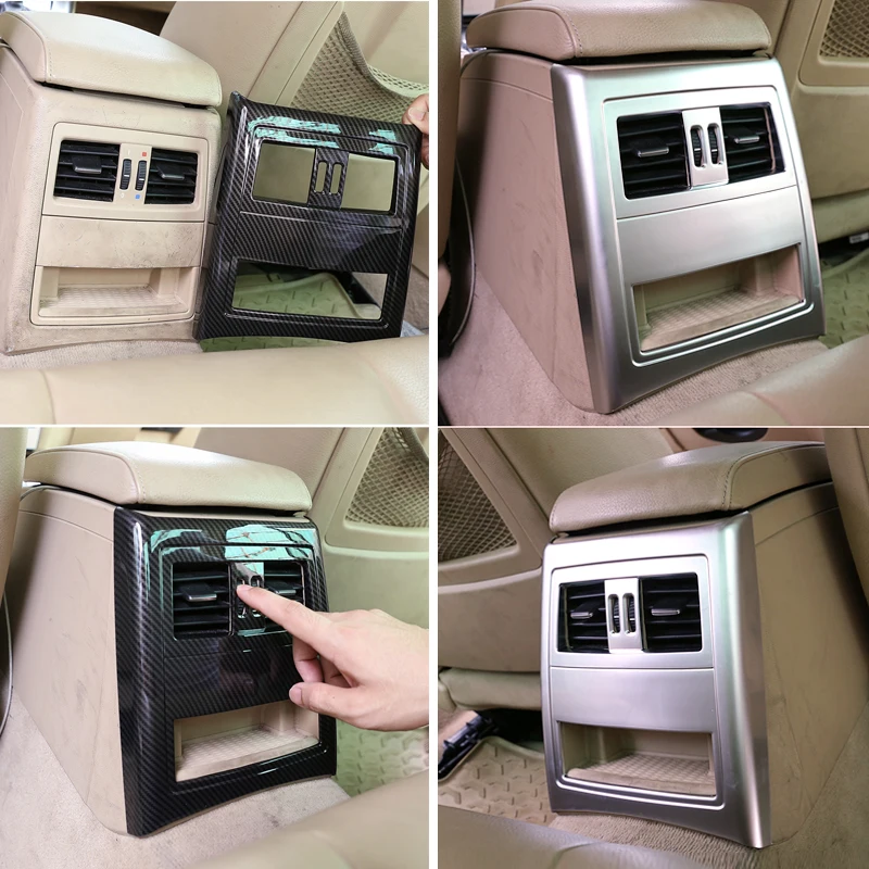 Стайлинг автомобиля из углеродного волокна накладка на заднее вентиляционное