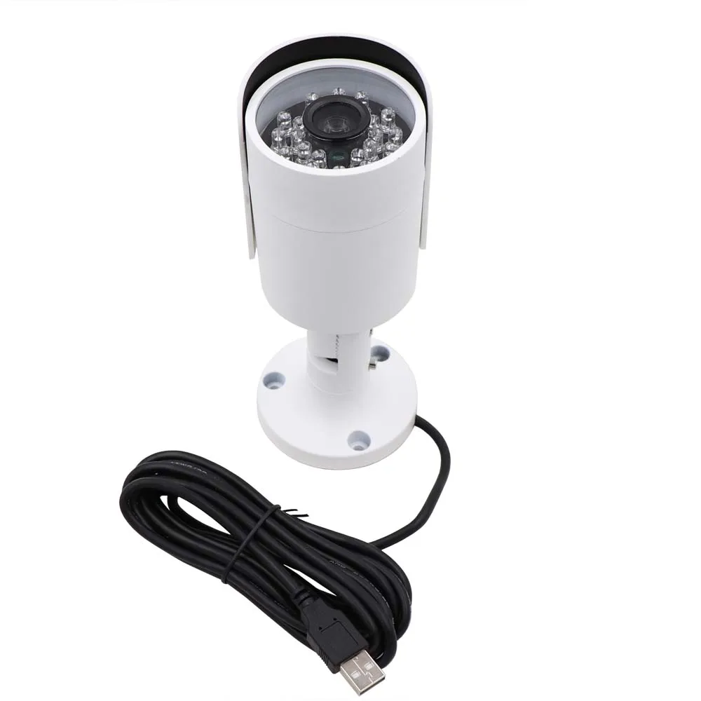 WDR дневное ночное видение 2MP Full HD 1080P Веб камера UVC Plug Play USB с белым футляр для пуль