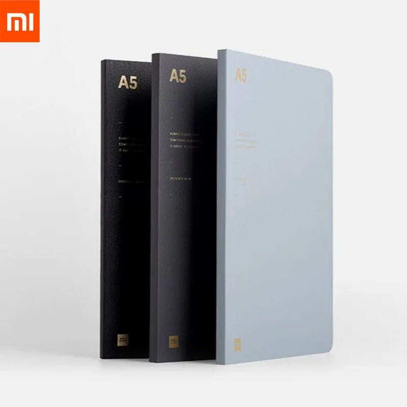 Оригинальный простой блокнот Xiaomi A5 квадратный/горизонтальный/сетчатый Дневник
