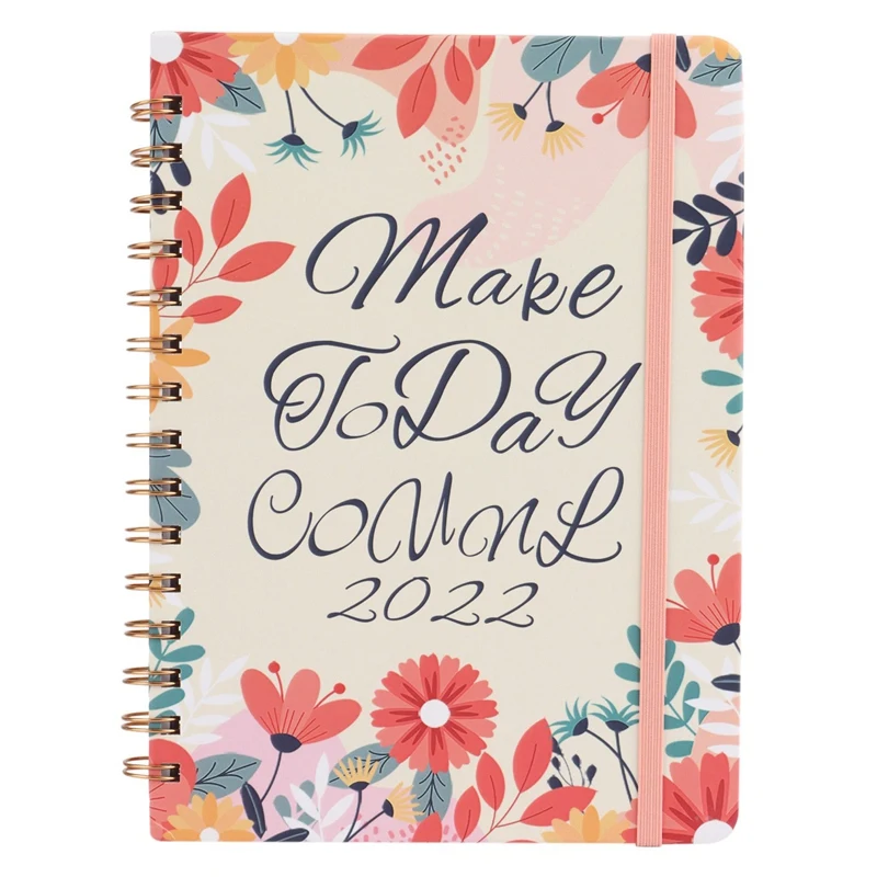 

Planner 2022 - Weekly & Monthly Planner, January 2022 - December 2022, 6.2inch x 8.5inch, Flexible Hardcover