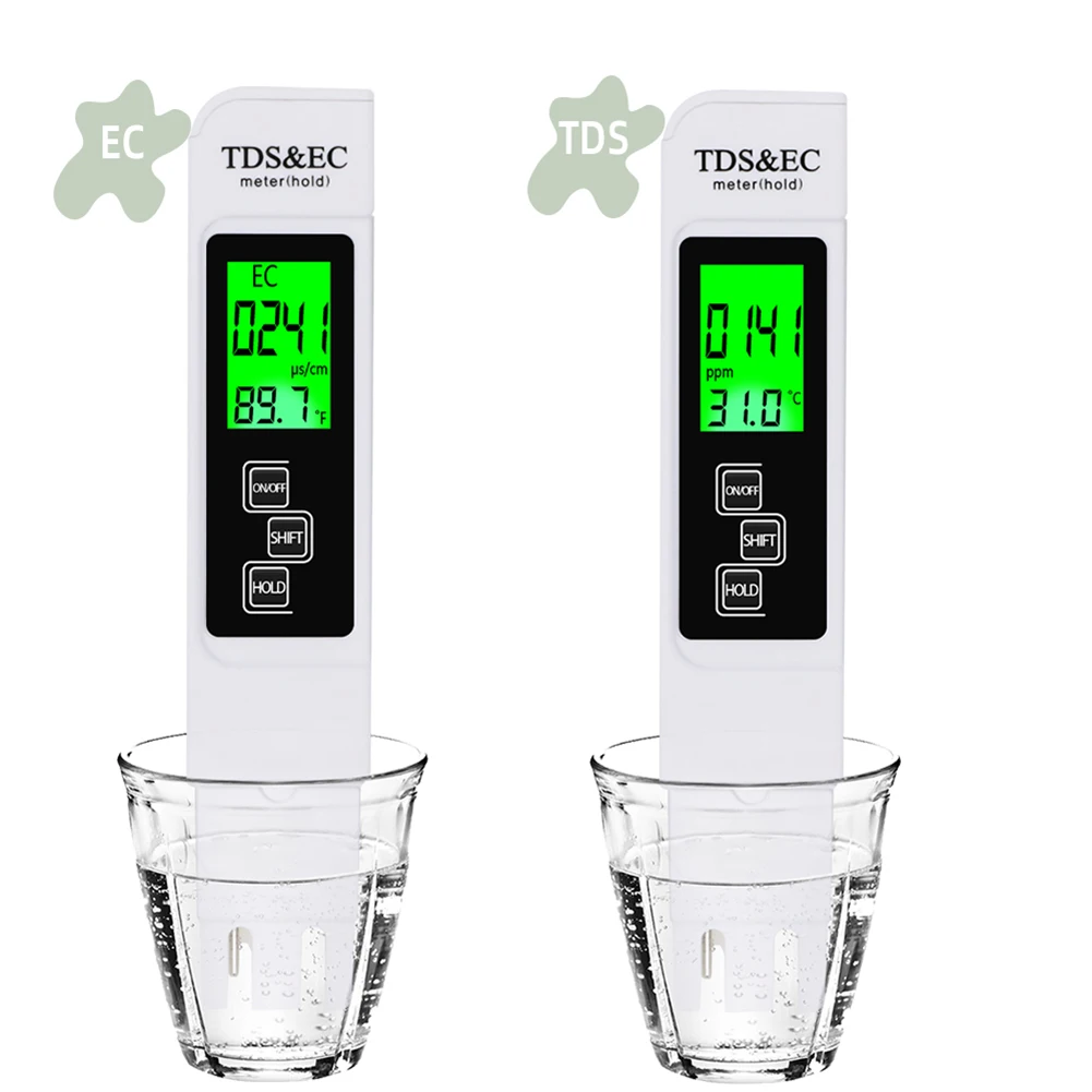 Digital Water Quality Test Pen EC TDS Tester PH Meter Water Hardness Instruments Purity Test Tool for Drinking Water Aquariums images - 6