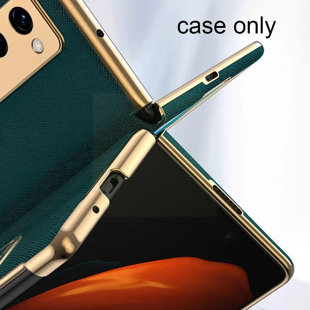 

For Samsung Galaxy Z Fold 2 5G Case Full Protection Hard Cover Shockproof Combination Ultra-thin Matte K0J5