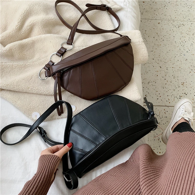 DORANMI Fanny Pack Для женщин нить поясная сумка 2021 Элитный бренд дизайн ремня сумки