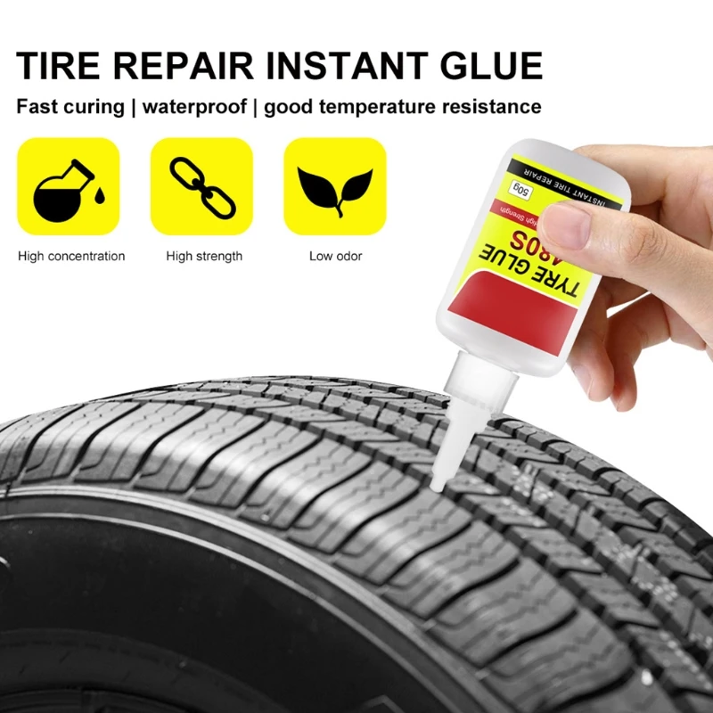 

Car Adhesives Tire Repair Glue Sealers Super Caulk Car Rubber Repair Tire Glue Window Speaker Seal Tire Repair Glue Mighty